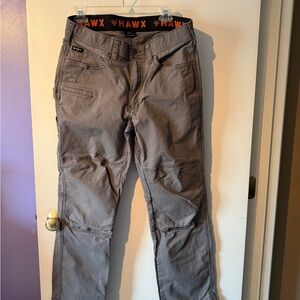 HAWX Work Gear Men's Gray Utility Cargo Pants 34/32